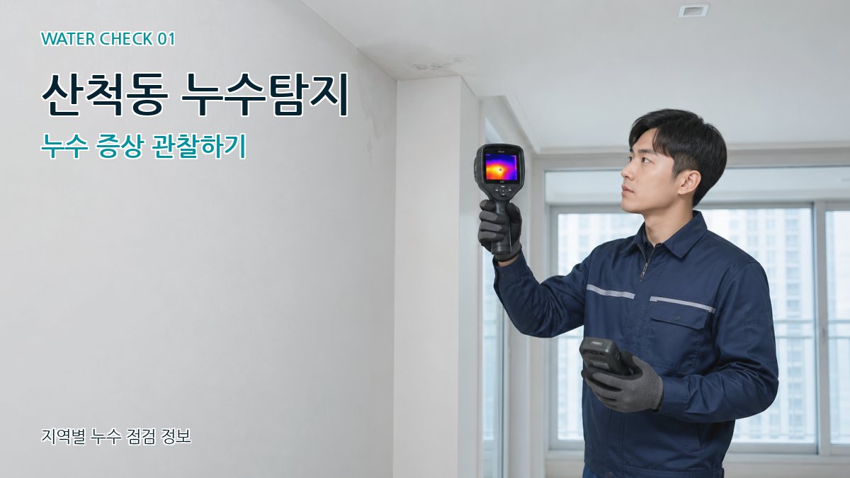 산척동 아파트누수 누수탐지 이미지