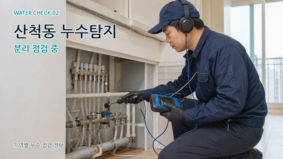 산척동 화장실누수 누수탐지 이미지