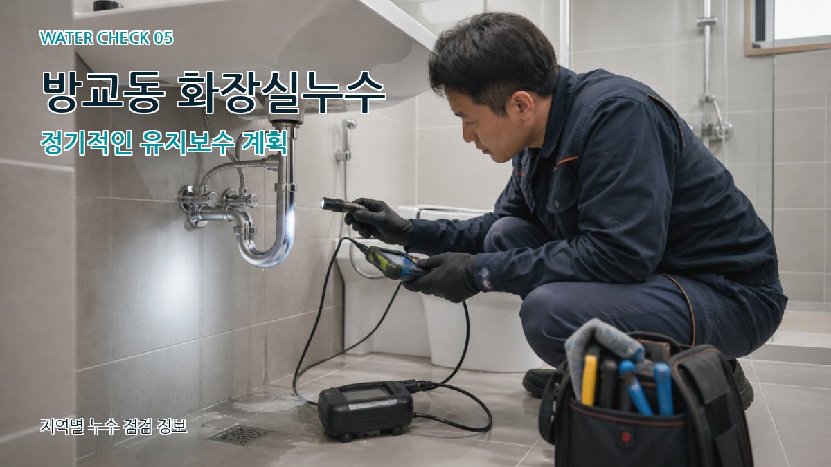 방교동 누수공사 누수탐지 이미지