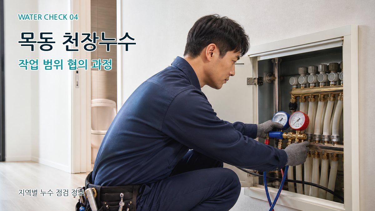 목동 누수탐지 누수탐지 이미지