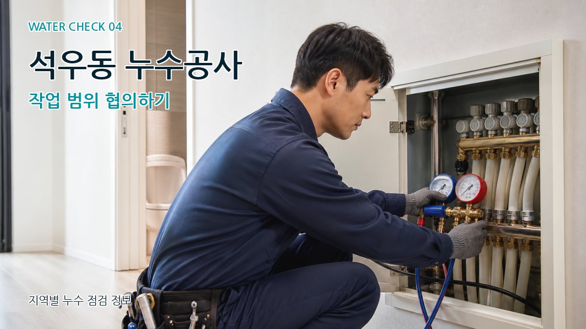 석우동 누수탐지 누수탐지 이미지