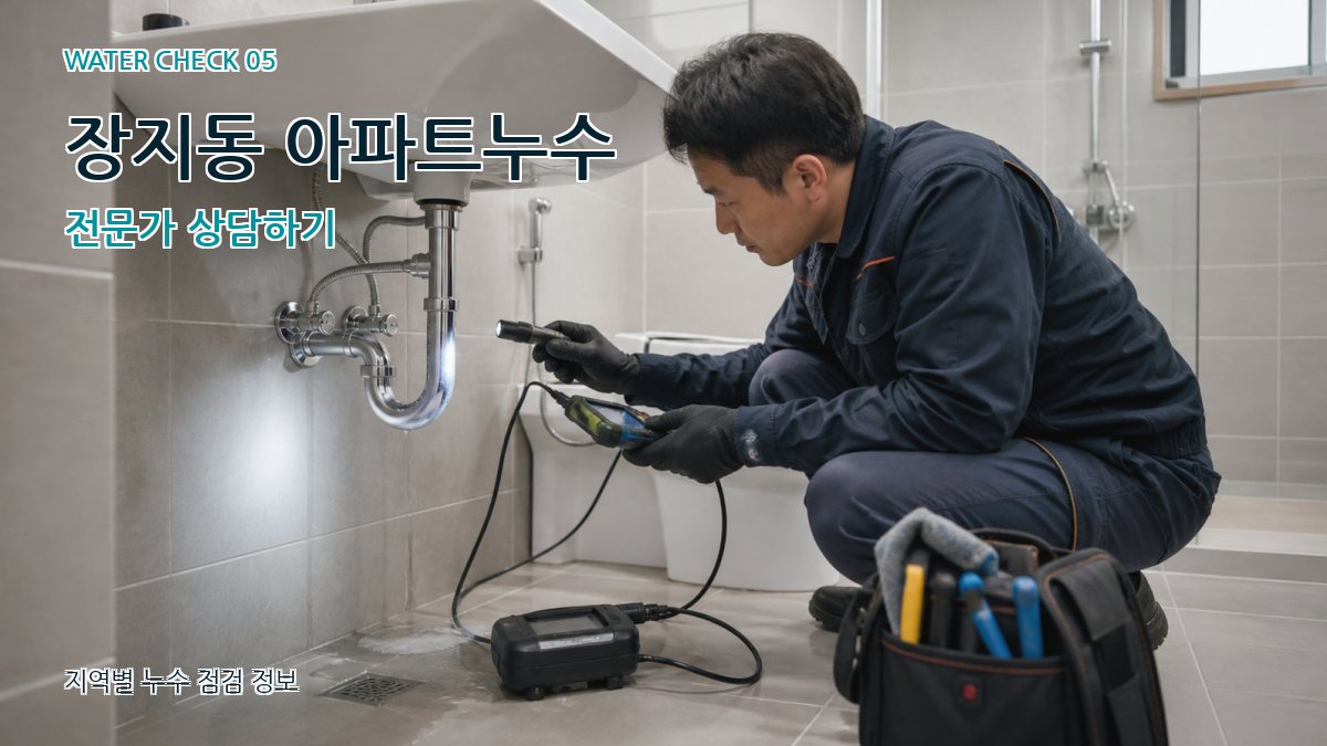 장지동 누수공사 누수탐지 이미지