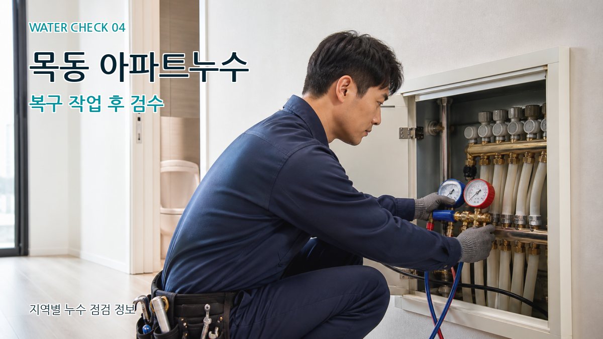 목동 누수탐지 누수탐지 이미지