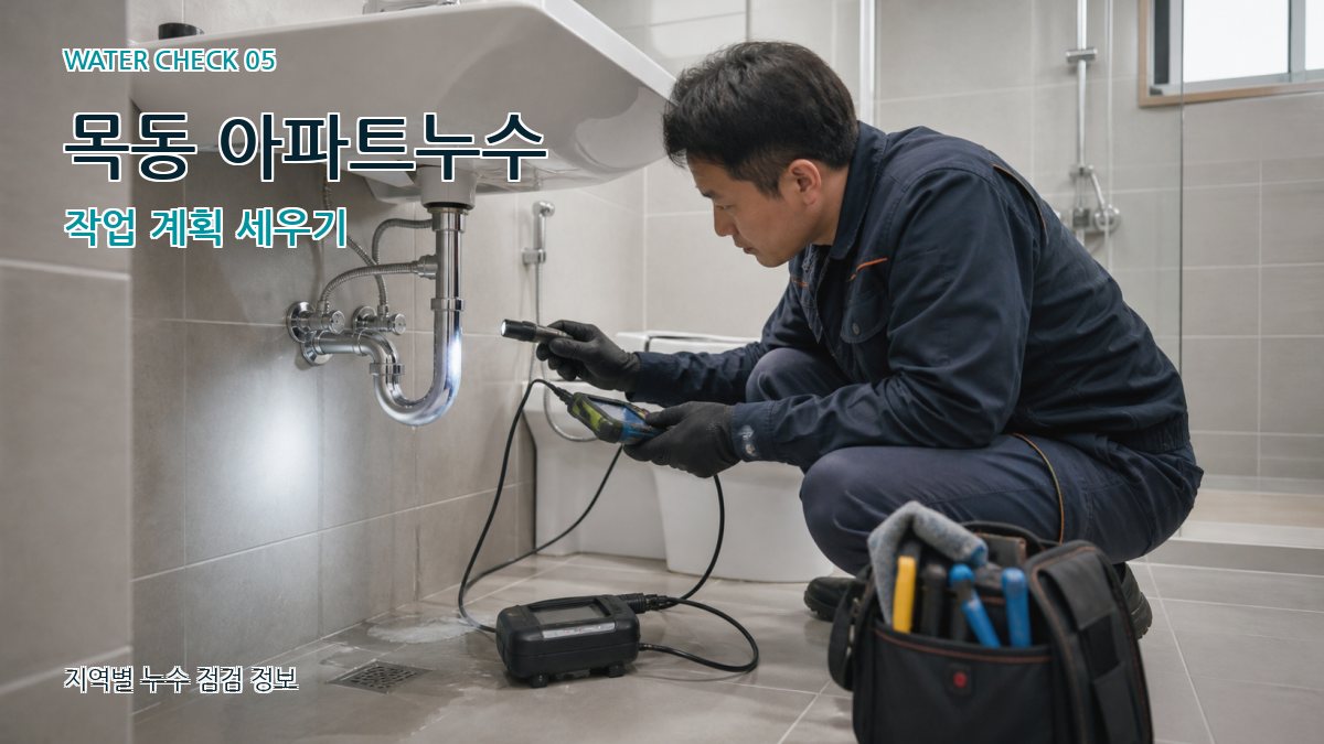 목동 누수공사 누수탐지 이미지