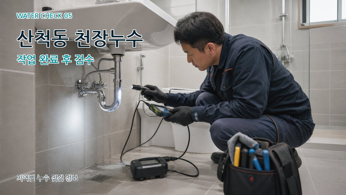 산척동 누수공사 누수탐지 이미지