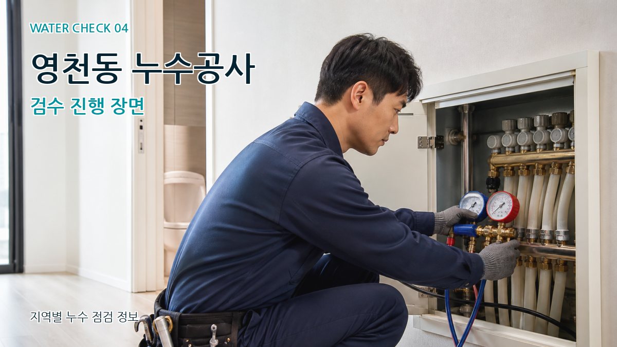 영천동 누수탐지 누수탐지 이미지