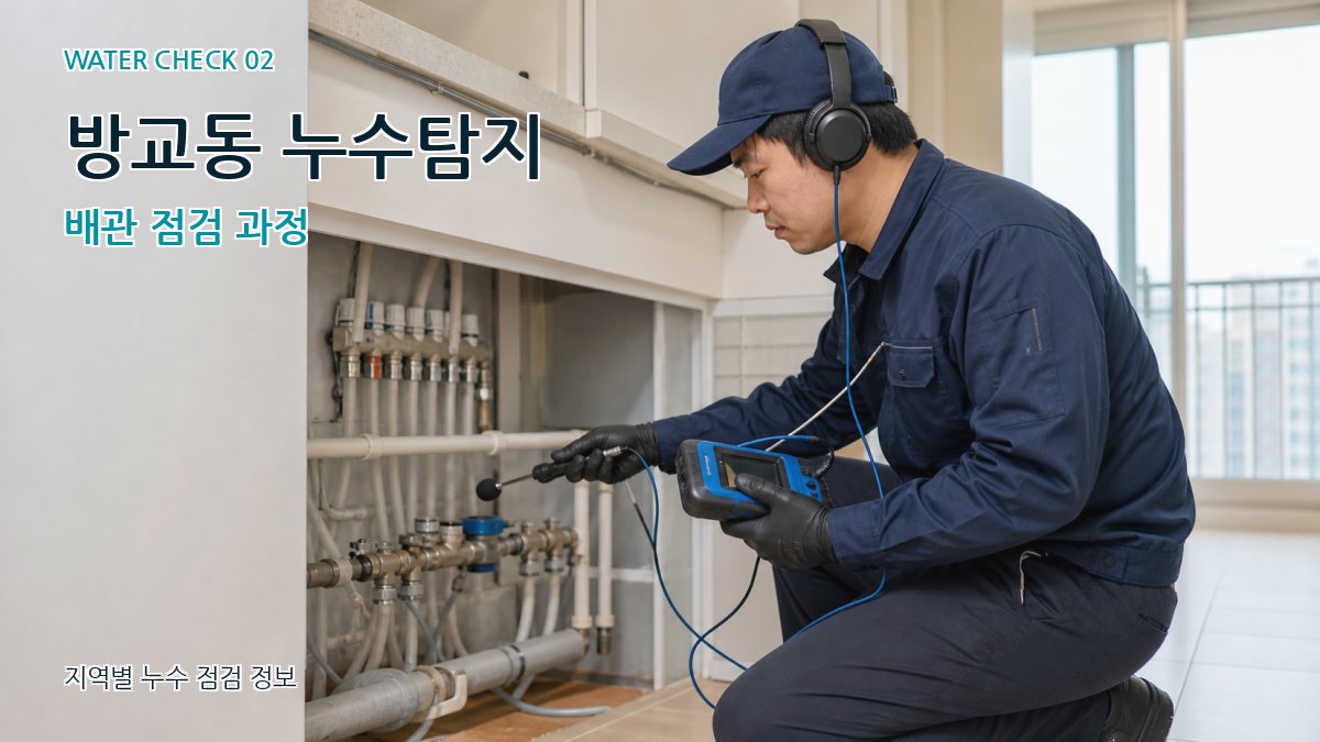 방교동 화장실누수 누수탐지 이미지