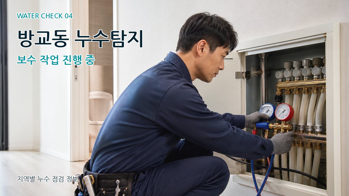 방교동 누수탐지 누수탐지 이미지