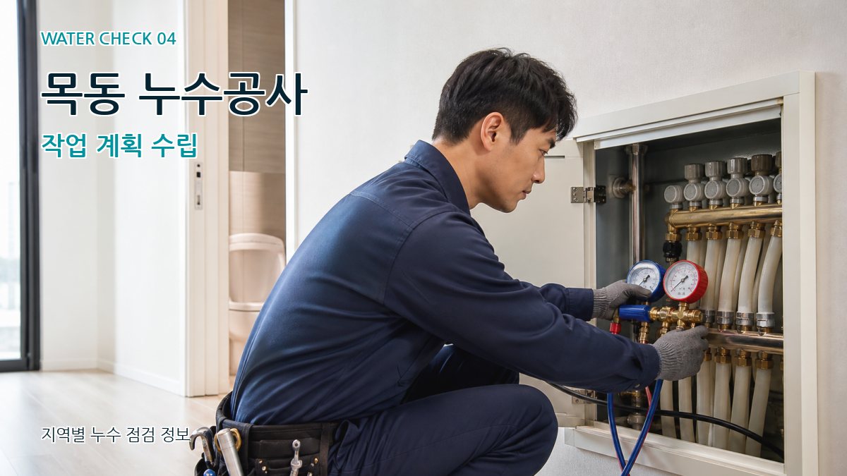 목동 누수탐지 누수탐지 이미지
