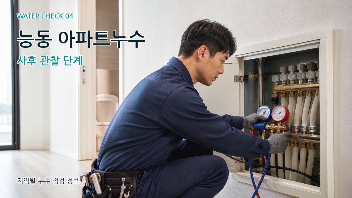 능동 누수탐지 누수탐지 이미지