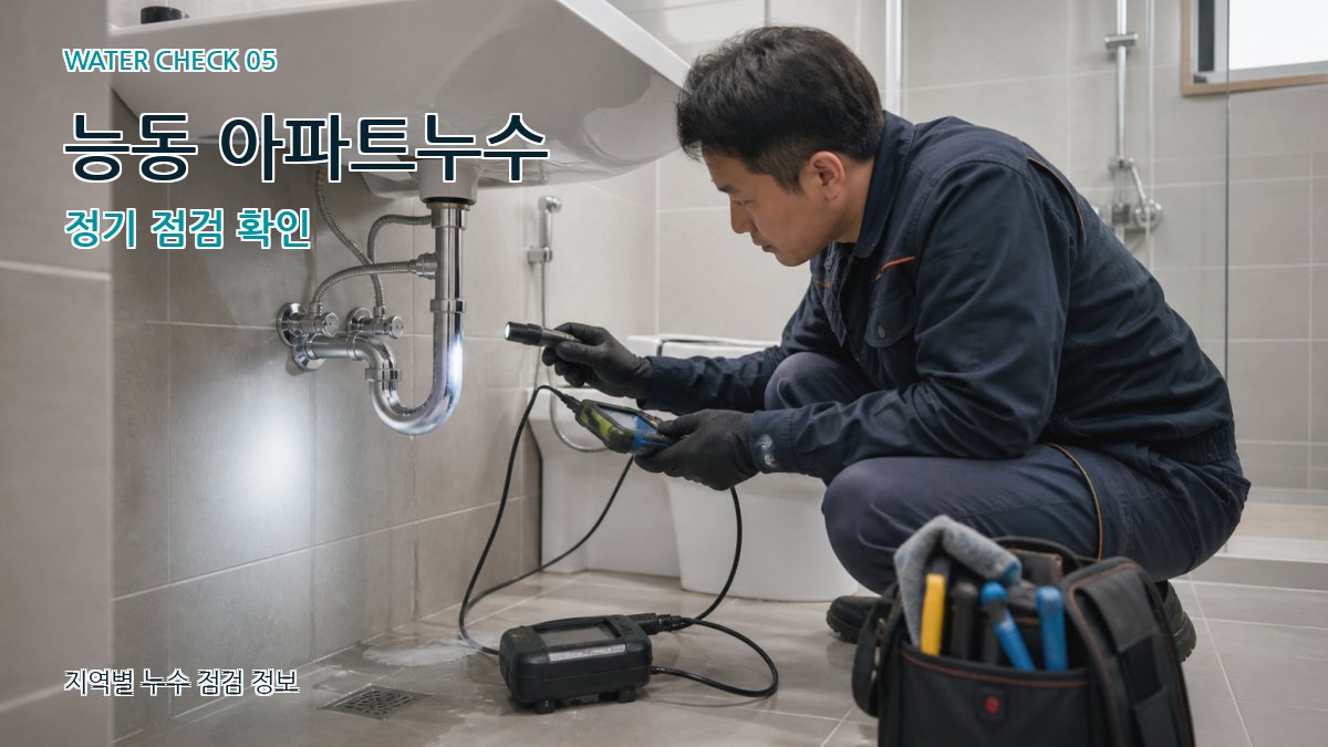 능동 누수공사 누수탐지 이미지