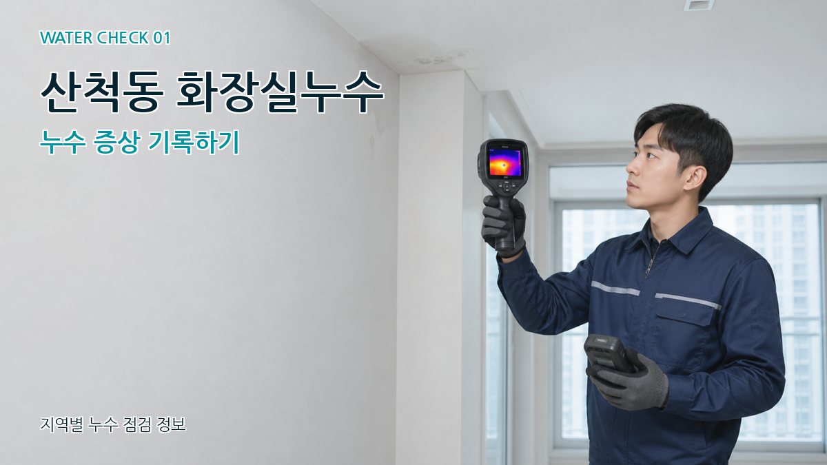 산척동 아파트누수 누수탐지 이미지