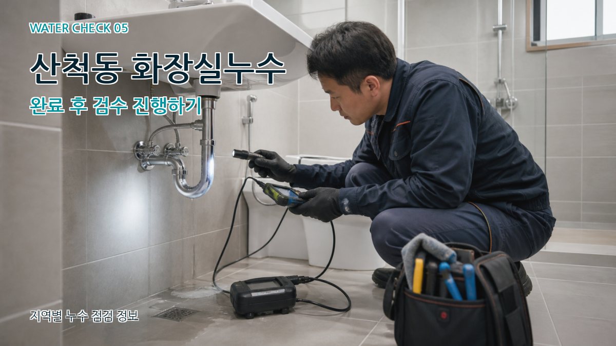 산척동 누수공사 누수탐지 이미지