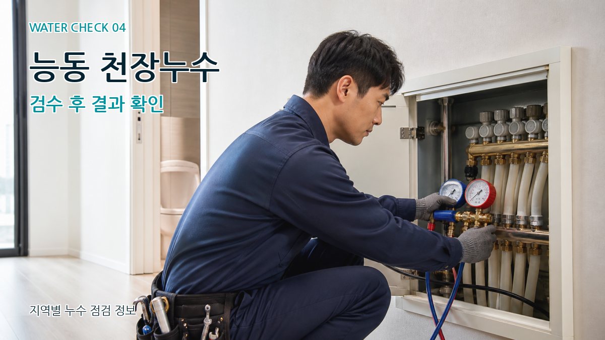 능동 누수탐지 누수탐지 이미지