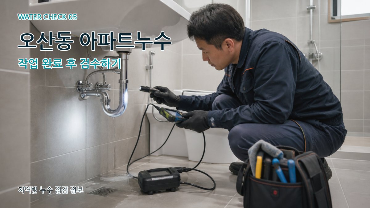 오산동 누수공사 누수탐지 이미지