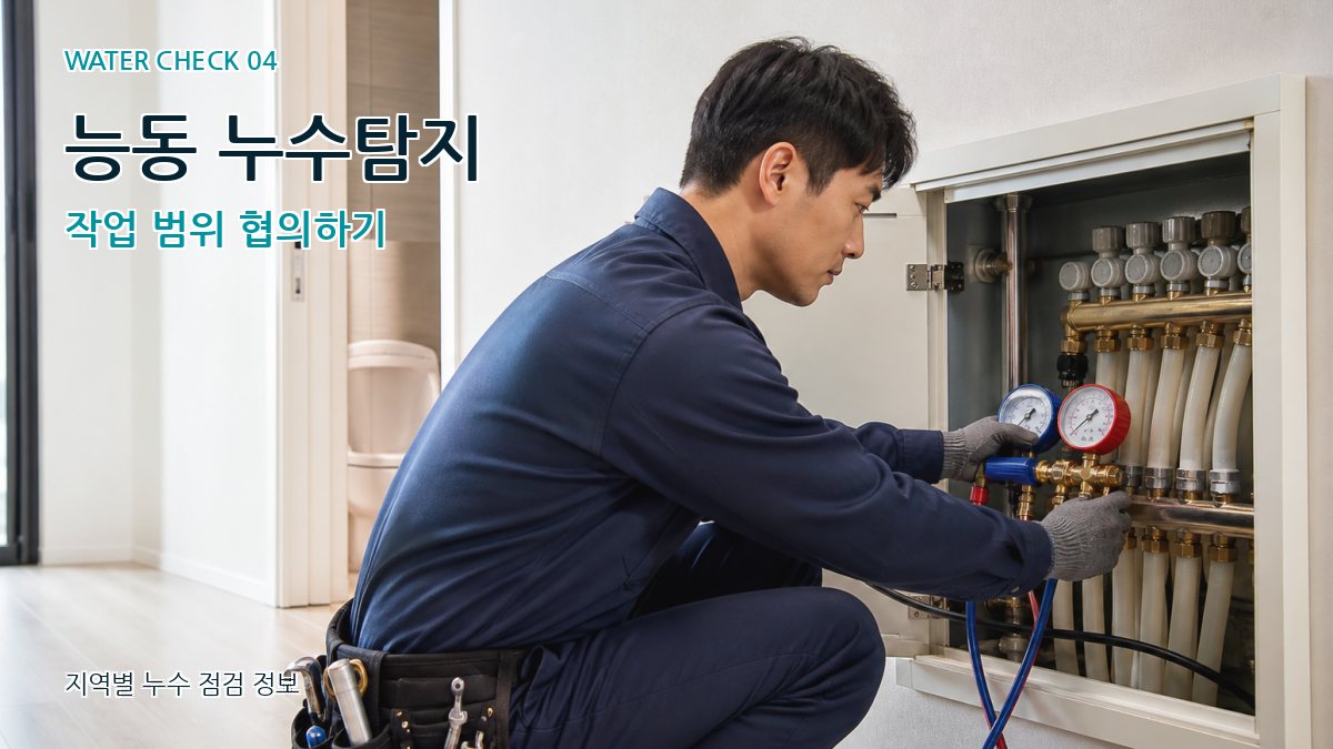 능동 누수탐지 누수탐지 이미지