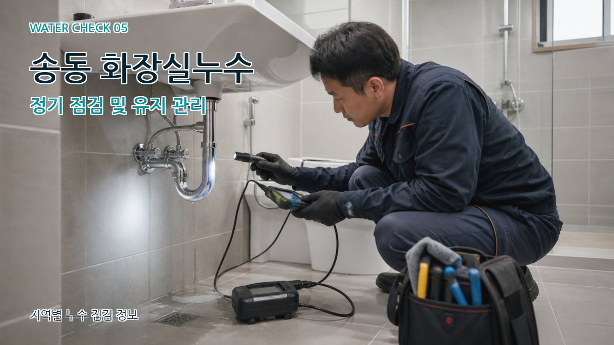 송동 누수공사 누수탐지 이미지