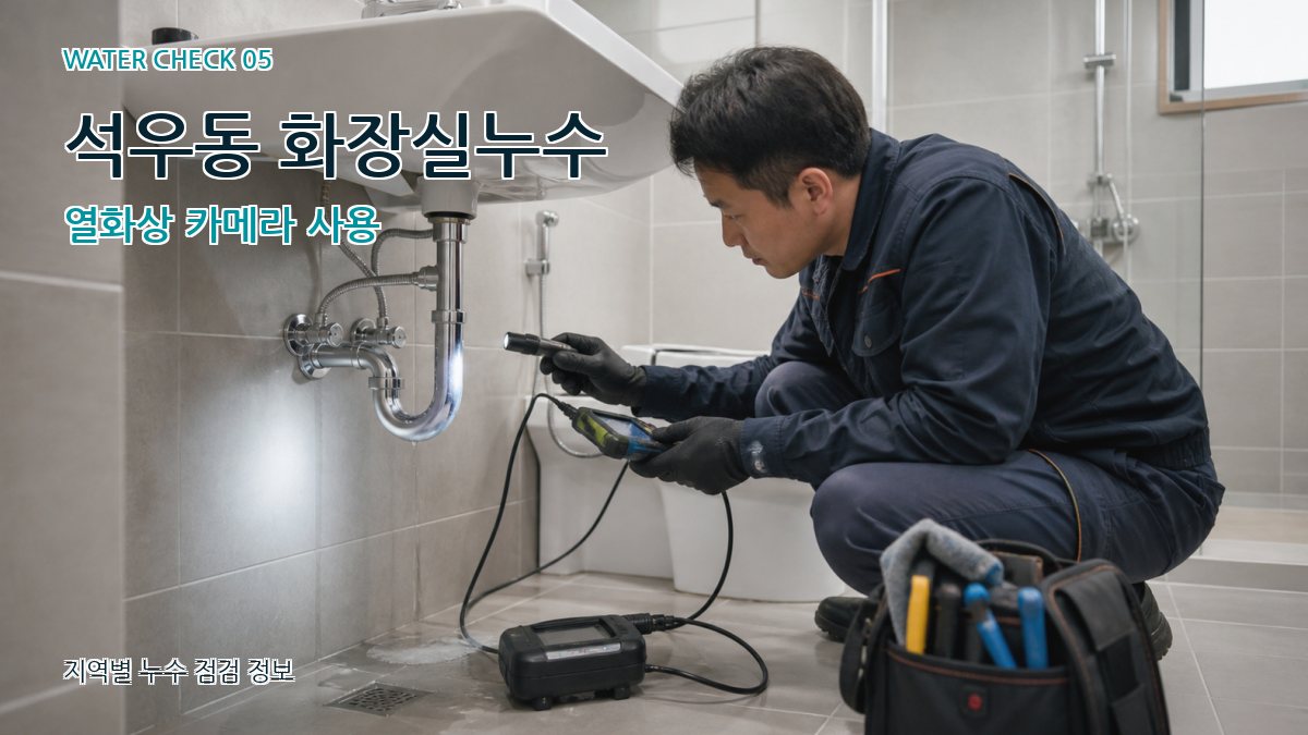 석우동 누수공사 누수탐지 이미지