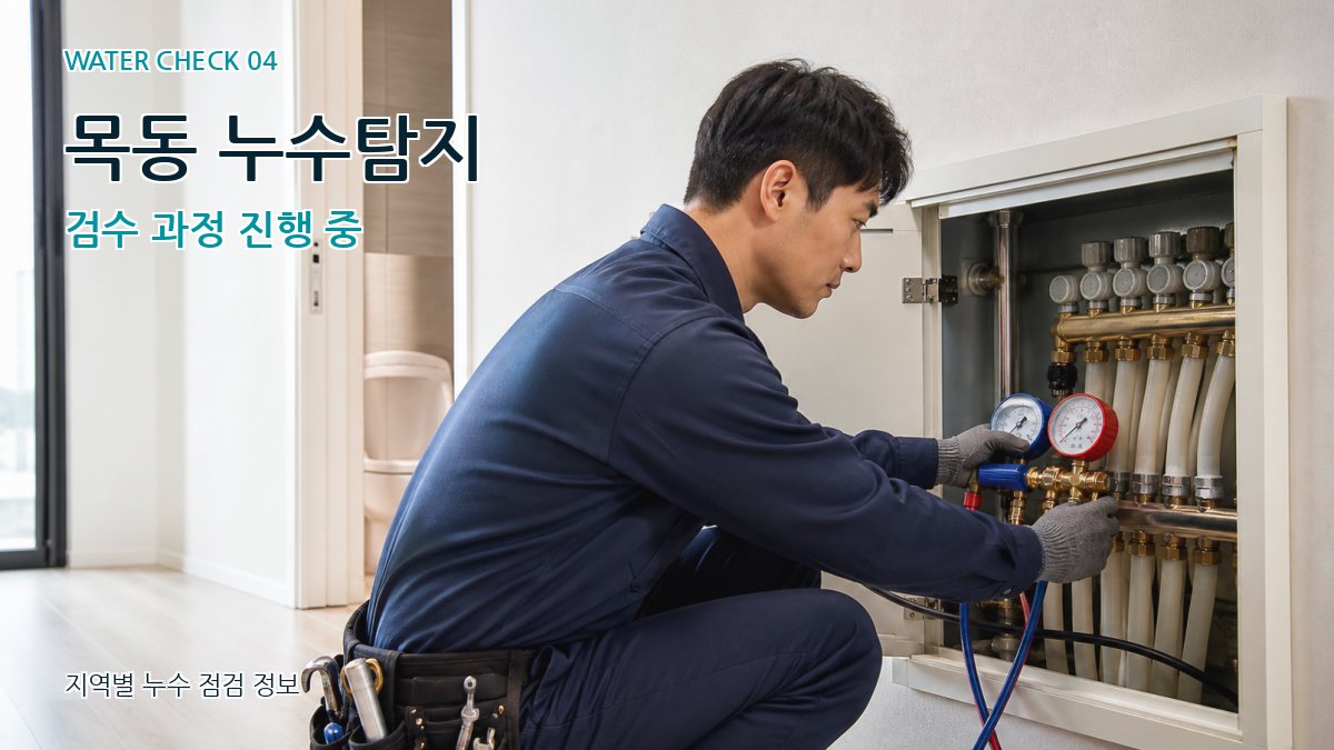 목동 누수탐지 누수탐지 이미지