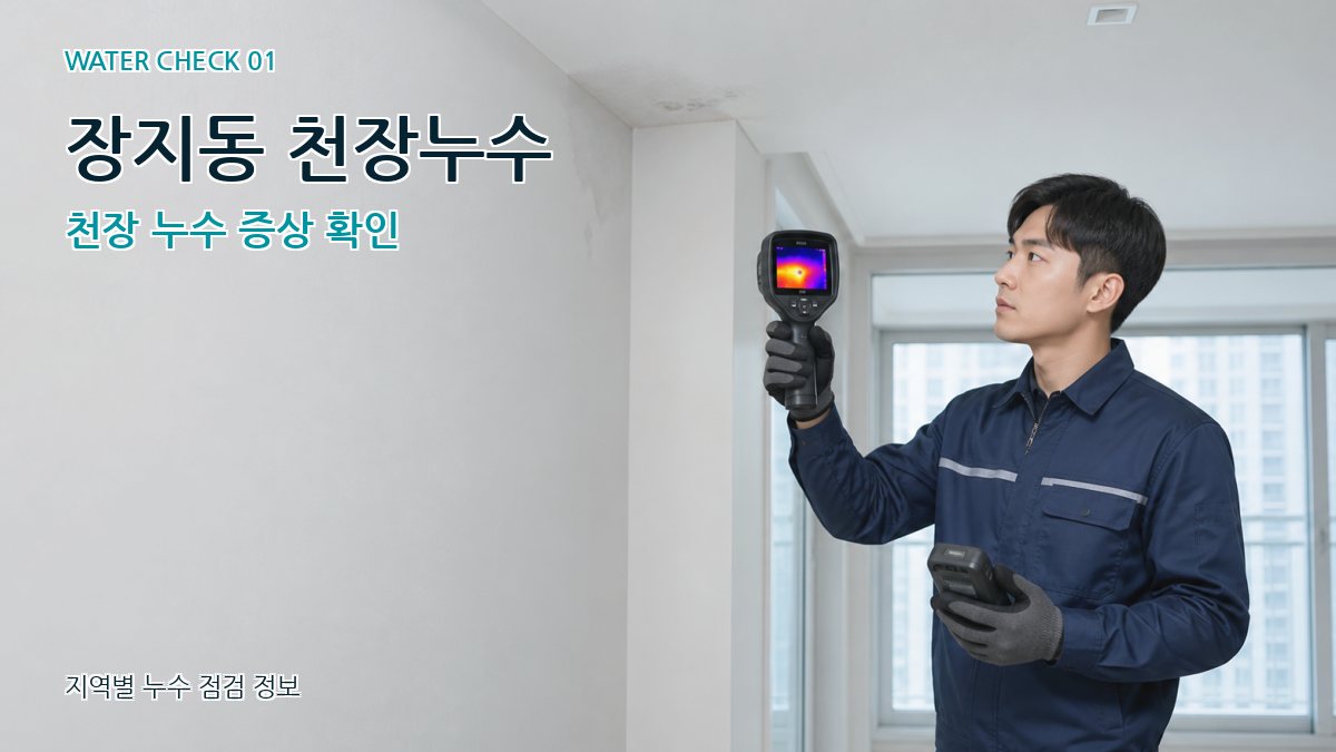 장지동 아파트누수 누수탐지 이미지